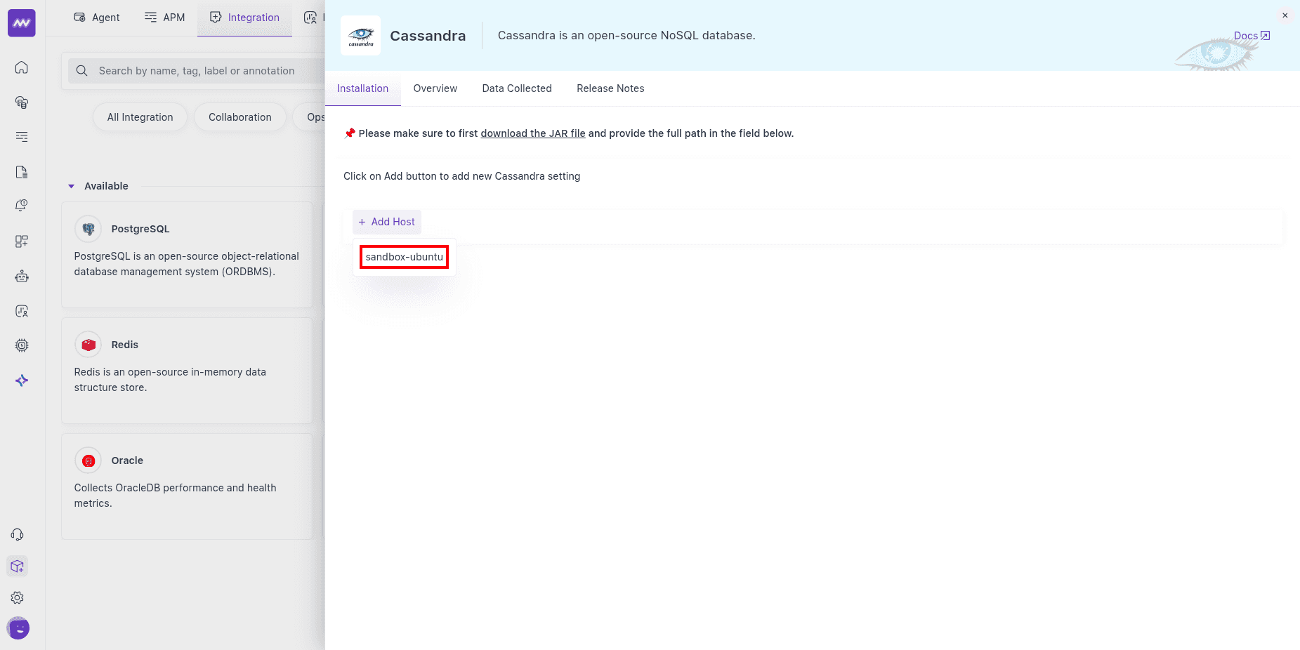 Cassandra Host Select