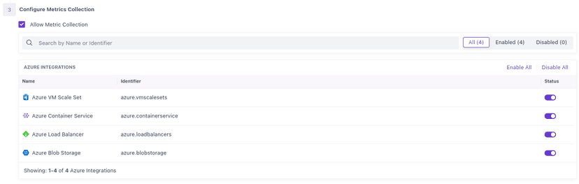 Configure Middleware Integration for Microsoft Azure