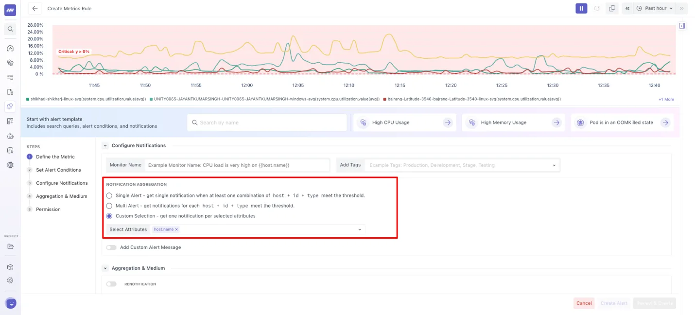 Alert: Notification Aggregation