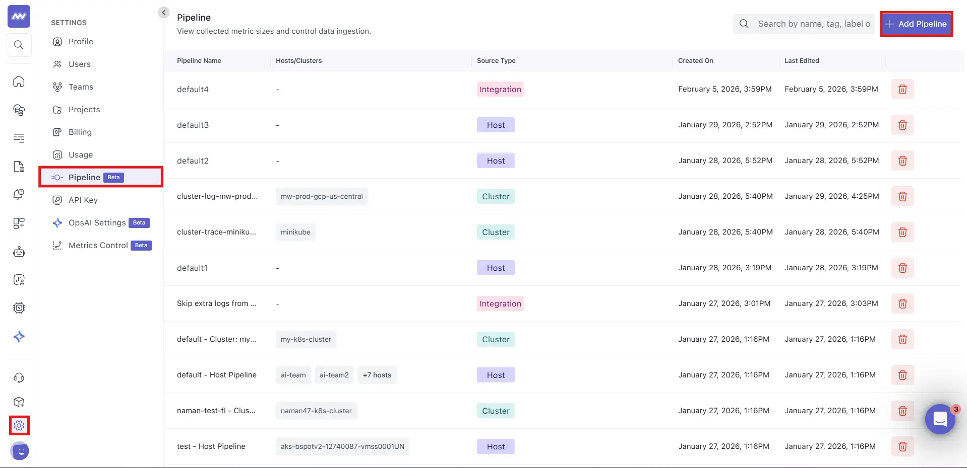 Middleware OTEL-Native Filter Step 1