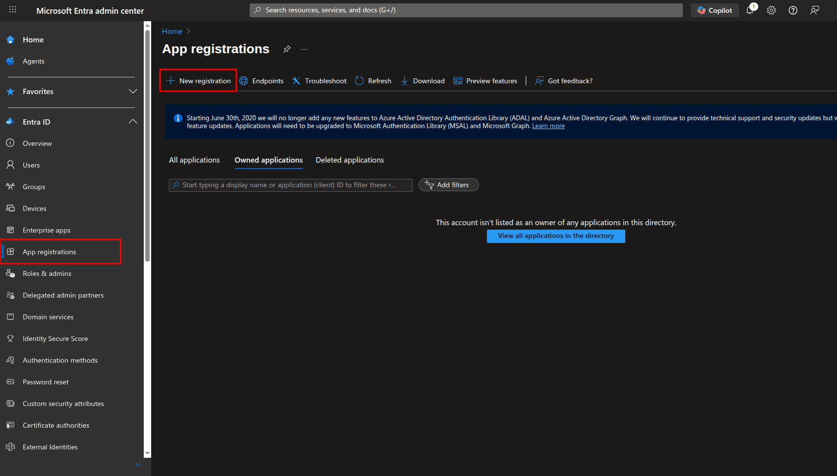 Configure Microsoft Entra ID integration in the Middleware