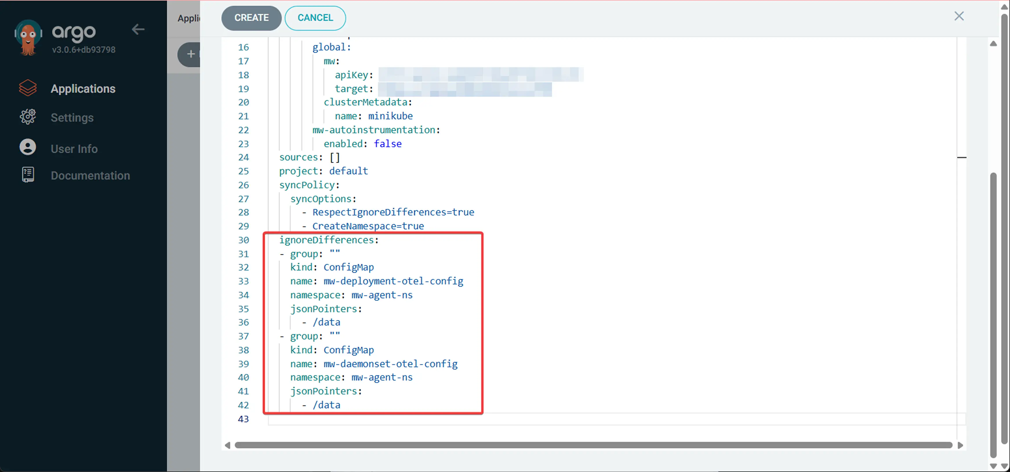 Kubernetes Agent Config Argo CD