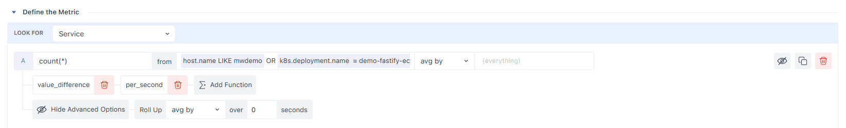 Middleware Alerting: Alerts Create
