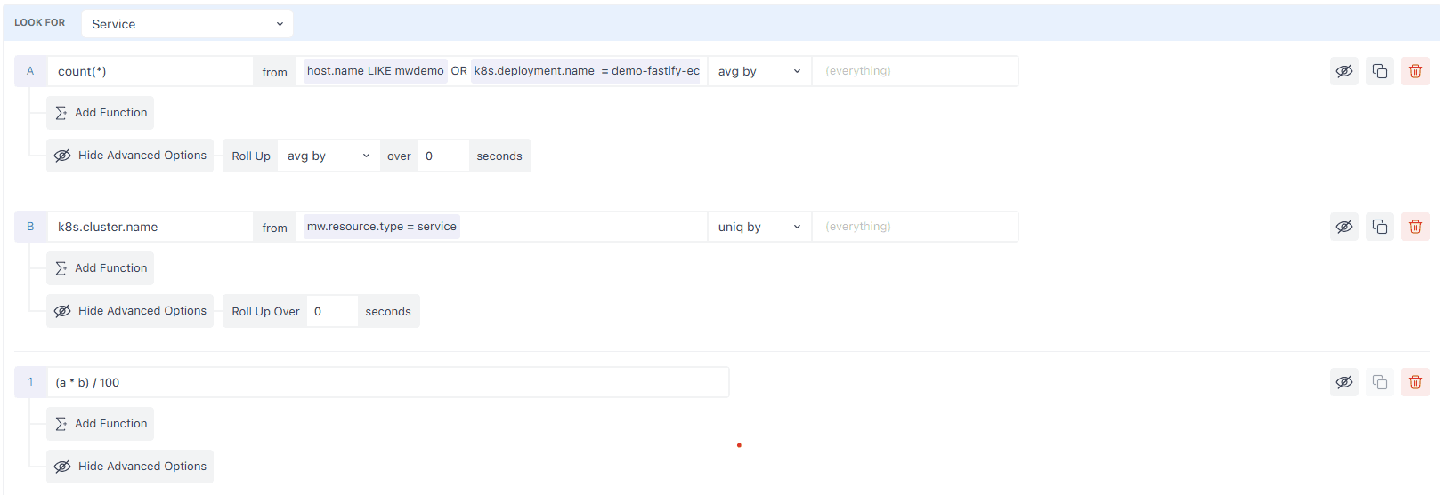 Middleware Alerting: Alerts Create