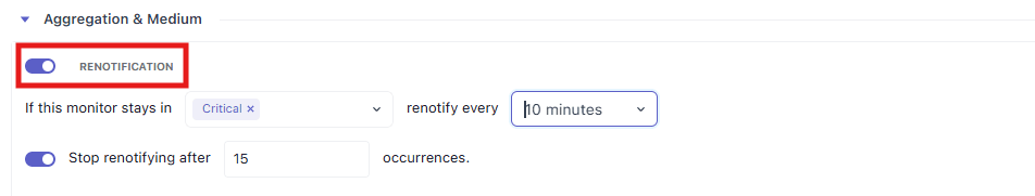 Alerts Create