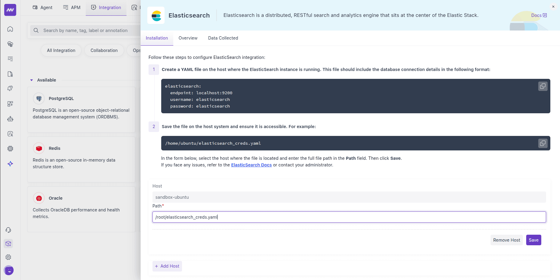 Elasticsearch Enable