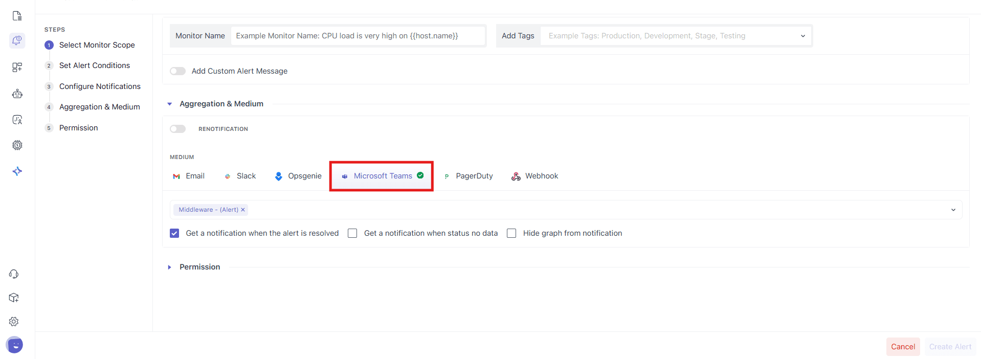 MS Team Integration