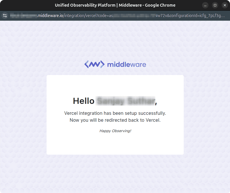Middleware Integration