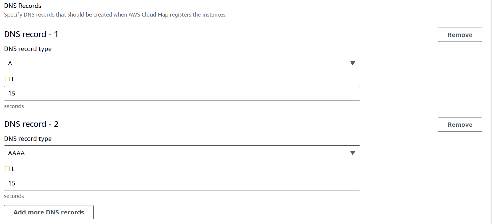 ECS EC2 Service Discovery DNS