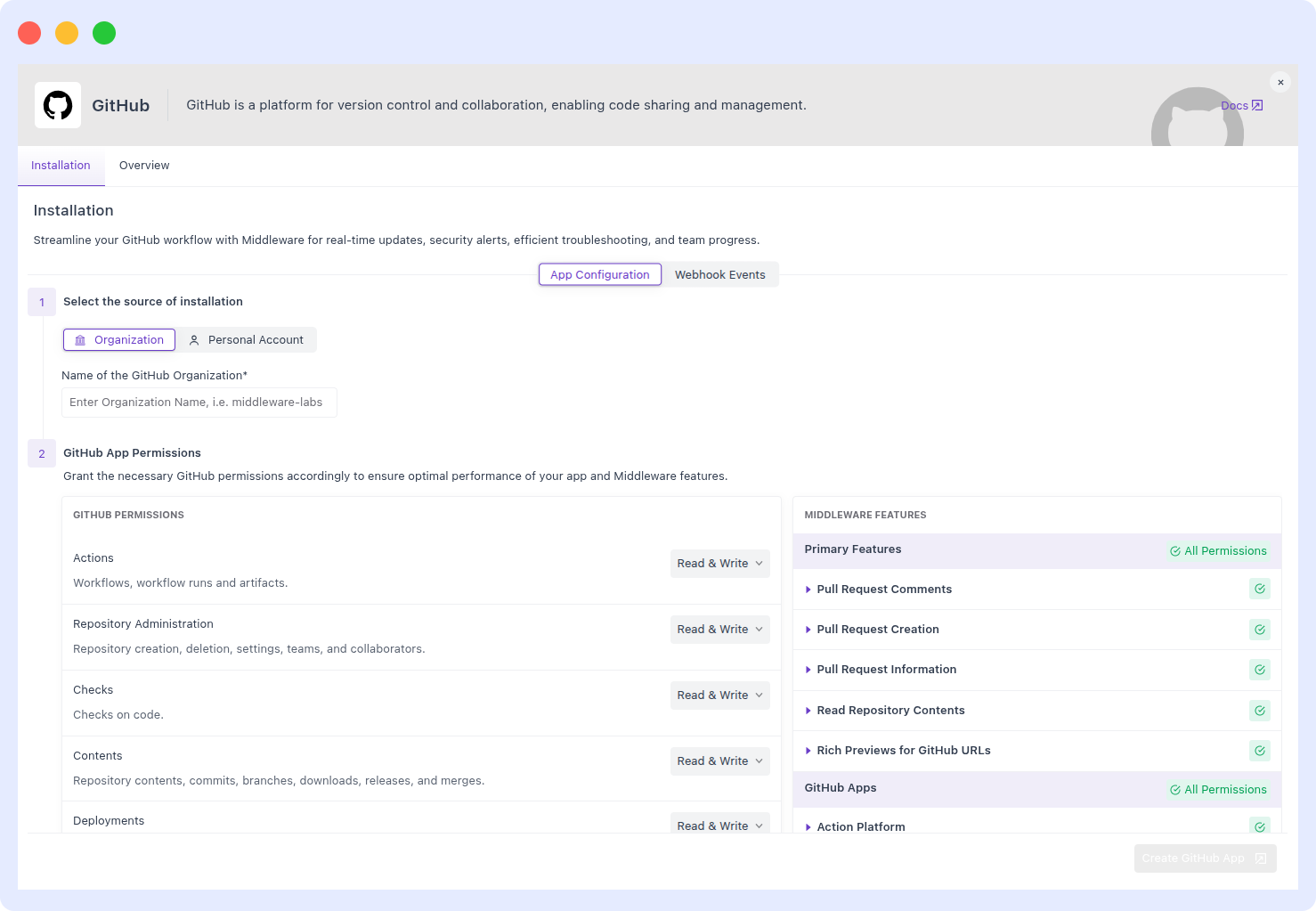 GitHub Integration