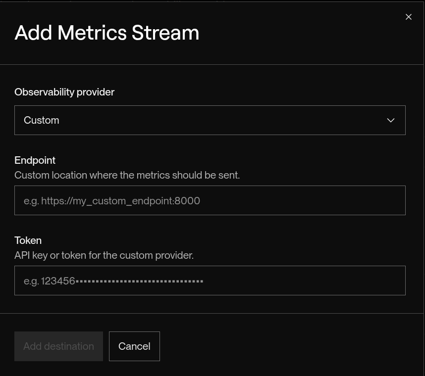Render.com custom metric details Render.com custom metric details