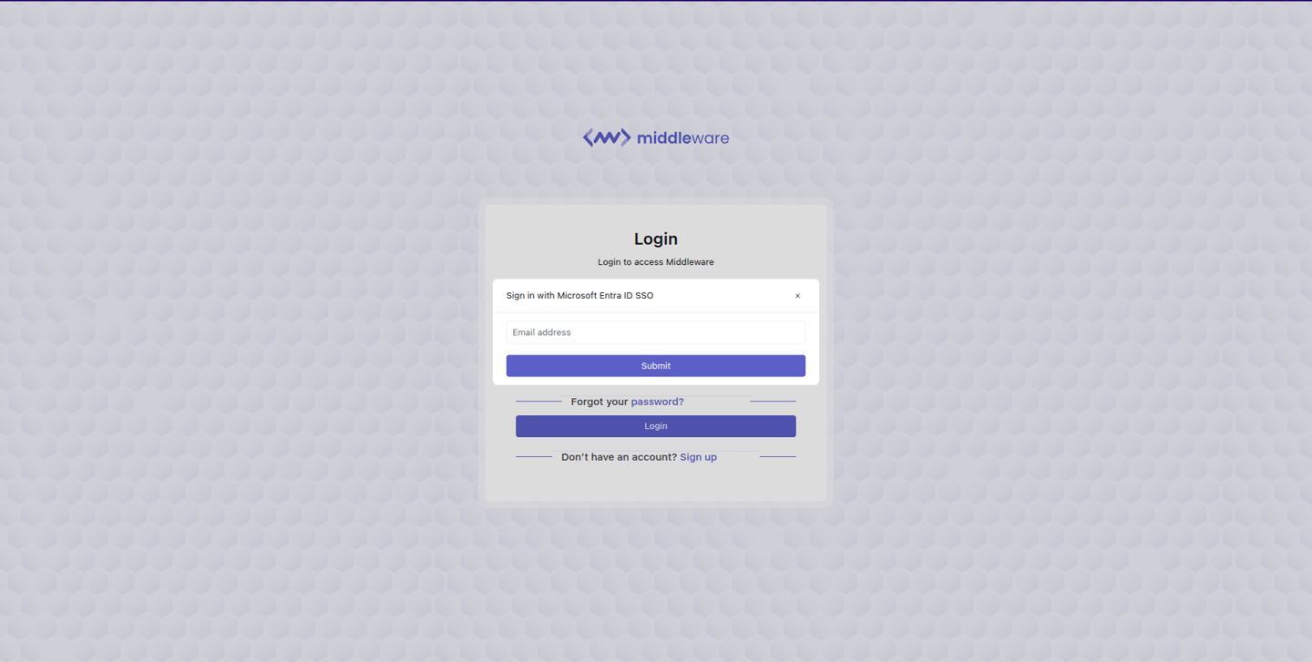 SP-initiated login